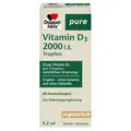 DOPPELHERZ Vitamin D3 2000 I.E. pure Tropfen 9,2 ML