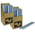 2 x 25 Stabkerzen Taubenblau 180 x 22 mm Kerzenfarm Kerzen Candle Set
