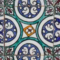 Handbemalte Fliese – Andalusisches Dekor Wandfliese 10x10 cm – Keramikfliese