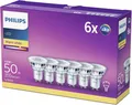 Philips LED Classic Spot 4,6 Watt - 50 Watt - GU10 - 2700 K - 6 Stück, 6 Stk