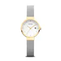 BERING Damen Uhr Solar Movement - Solar Collection mit Edelstahl und Saphirglas 14426-010