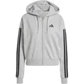 ADIDAS Damen Kapuzensweat Essentials 3-Streifen French Terry