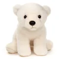 Uni-Toys - Eisbär Junges, sitzend - 19 cm (Höhe) - Plüsch-Bär, Polarbär - Plüschtier, Kuscheltier