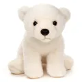 Eisbär Junges, sitzend  19 cm Höhe  PlüschBär, Polarbär  Plüschtier, Kuschel...