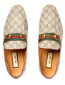 GUCCI Paride Horsebit Loafers Monogram Sneakers Schuhe Mocassin Slippers 43,5