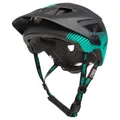 O'NEAL | Mountainbike-Helm | Enduro All-Mountain | Belüftungsöffnungen zur Kühlung, Polster waschbar, Robustes ABS | Helmet Defender Grill V.22 | Erwachsene | Schwarz Grün | Größe XS-M