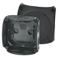 Hensel Anschlussdose für Inneninstallationen schwarz IP66 mit Membranverschraubungen DK 0600 B 62000299 (62000299)