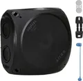 HENSEL Kabelabzweigkasten DK 0600 B | IP66 | 130x130x77mm | Kunststoff | 8 Einführungen | plombierbar | schwarz