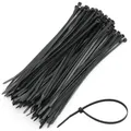 Kabelbinder Schwarz 100 Stück 4,8 x 282 mm Kabelband Binder  (0,14 EUR/Stück)