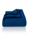 Laynenburg Tagesdecke Musselin aus 100% Baumwolle – Baumwolldecke, Kuscheldecke, Wohndecke als Sommerdecke, Bett-Überwurf, Couch-Überwurf, Sofa-Decke