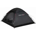 Kuppelzelt Monodome XL 4-Personen 240 x 210 cm schwarz