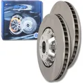 2x SHW Performance AFX44277 Bremsscheibe für AUDI VW Q5 Q7 A8 D5 A5 A6 C8 A7 Q8