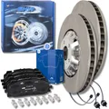 2x SHW Bremsscheiben 374,4mm + ATE Bremsbeläge für AUDI Q5 Q7 A8 VW TOUAREG 4MB