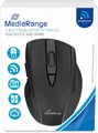MediaRange kabellose Maus mit 5 Tasten und optischem Sensor, MROS217