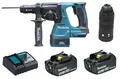 Makita DHR243Z Akku-Kombihammer 18V DHR243 Bohrhammer + 2x Akku 3Ah + Ladegerät