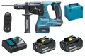 Makita DHR243Z Akku-Kombihammer 18V DHR243 im Koffer + 2x Akku 3Ah + Ladegerät