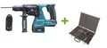 Makita DHR243Z Akku-Kombihammer 18V Wechselfutter + Meisselbohrerkoffer 17-teil.