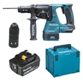 Makita DHR243Z Akku-Kombihammer 18V SDS+ Aktion DHR243  + 1x Akku 6Ah im  Koffer