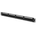Digitus Digitus Patchpanel DN-91524U, Cat.5e, 19" Netzwerkgerät. Netzwerk-Patch-Panel (schwarz, CO2-neutraler Versand verfügbar)