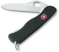 Victorinox - Schweizer Messer Sentinel Schwarz One Hand Clip 4 Funktionen -