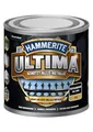 Hammerite Ultima Matt, Metallschutzlack, Hochwertiger Schutzlack für alle Metalle im Außenbereich, Tiefschwarz RAL9005, 250 ml