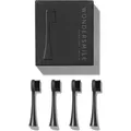 Ersatzbürsten Schallzahnbürste Hard, Ultimate Black, 4er Pack  Bürstenköpfe f...