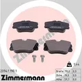 ZIMMERMANN 20941.190.1 Bremsbelagsatz, Scheibenbremse für MERCEDES-BENZ