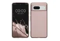 kwmobile Handyhülle Case für Google Pixel 8, Hülle Silikon metallisch schimmernd - Handyhülle Cover