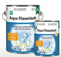 Jaeger Aqua Fliesenlack für Wandfliesen, seidenmatt (750 ml, quarzo (hellgrau0700))