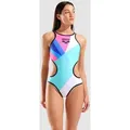 Badeanzug Damen arena One Multicolour - Multi-black - 42