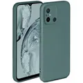 ONEFLOW Soft Case für Redmi 12C Hülle aus Silikon mit Kameraschutz, Silikonhülle mit erhöhtem Schutz fürs Display, Backcover Schutzhülle, weiche Handyhülle, Petrol