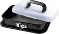 Kaiser Inspiration Springform eckig 36x24cm Backform mit Deckel klappbarer Griff