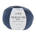 Lang Yarns Merino 200 Bébé 0334 jeans dunkel