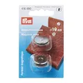 Prym 416480 Magnet-Verschluß 19 mm silberfarbig, Silber