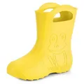 Ladeheid Damen federleichte Eva Gummistiefel Regenschuhe LA-CA-09 (Gelb, 38/39 EU) - Gelb - 38-39