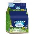 CATSAN Katzenstreu NATURAL Klumpstreu 20l (XXL Vorratspack), 100% biologisch abbaubar
