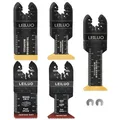 LEILUO 20 Stück Multitool Sägeblatt professionelles Schneidset japanische Zähne Titan oszillierende Sägeblätter universelles Zubehör mit Aufbewahrungstasche