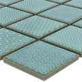 Keramische Mosaik Fliesen Sapporo Grün für Wandverkleidung Steinwand Vintage