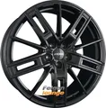 Ronal R67 jetblack 8x18 ET50 - LK5/114.3 ML82 Alufelge schwarz