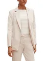 Comma Taillierter Blazer aus Baumwollmix