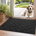 Fußmatte Außen innen rutschfest waschbar 50x80cm Garten Eingang Tür
