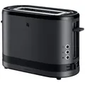 WMF Küchenminis 1-Scheiben Toaster mit Brötchenaufsatz, für 1 XXL-Scheibe, Auftau-Funktion, Langschlitztoaster mit 7 Bräunungsstufen, 600W, Toaster Edelstahl, schwarz matt
