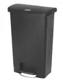 Rubbermaid Mülltrennsystem Rubbermaid Slim Jim® Step-On-Tretabfallbehälter, 49 l, Kunststoff