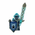 LEGO® Nexo Knights Stone Clay nex106 Minifigur Set 70356 + Schwert Rar Selten
