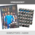 REWE DFB WM 2022 Sammelkarten - 1 Komplettsatz GLITZER + Album