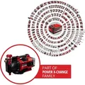 Automatische Akku-Gartenpumpe AQUINNA 36/38 F LED AUTOMATIC, 36Volt (2x18V) (rot/schwarz, ohne Akku und Ladegerät)