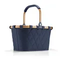 reisenthel Einkaufskorb carrybag XS 5l frame rhombus midnight gold BN4111