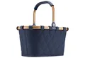 REISENTHEL® Einkaufstrolley carrybag xs - Einkaufskorb 21 cm (frame rhombus midnight gold), 5 l