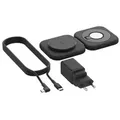 Belkin BoostCharge Pro 2-in-1 - Induktive Ladematte + AC-Netzteil - 15 Watt - Fast Charge (magnetisch)