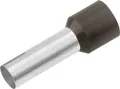Cimco 187012 Aderendhülse 1.5mm² Teilisoliert Schwarz 100St.